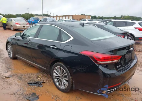 2015 Hyundai Genesis 3.8 из США, поврежденный, VIN KMHGN4JE6FU044213